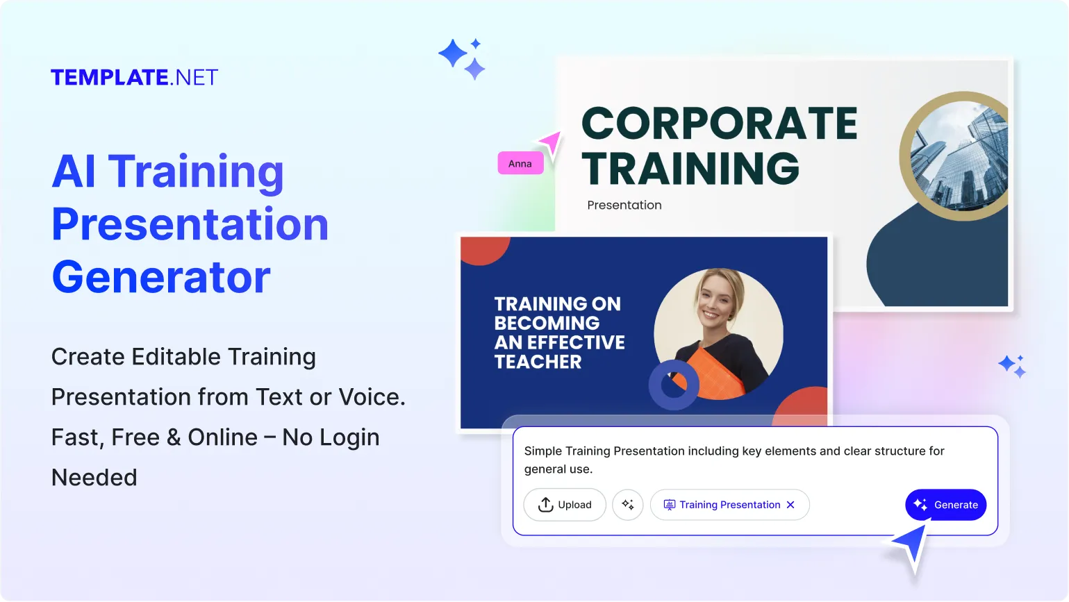 Free AI Training Presentation Generator, Free AI Training Presentation Maker [ No Signup ]